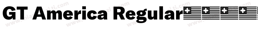 GT America Regular字体转换